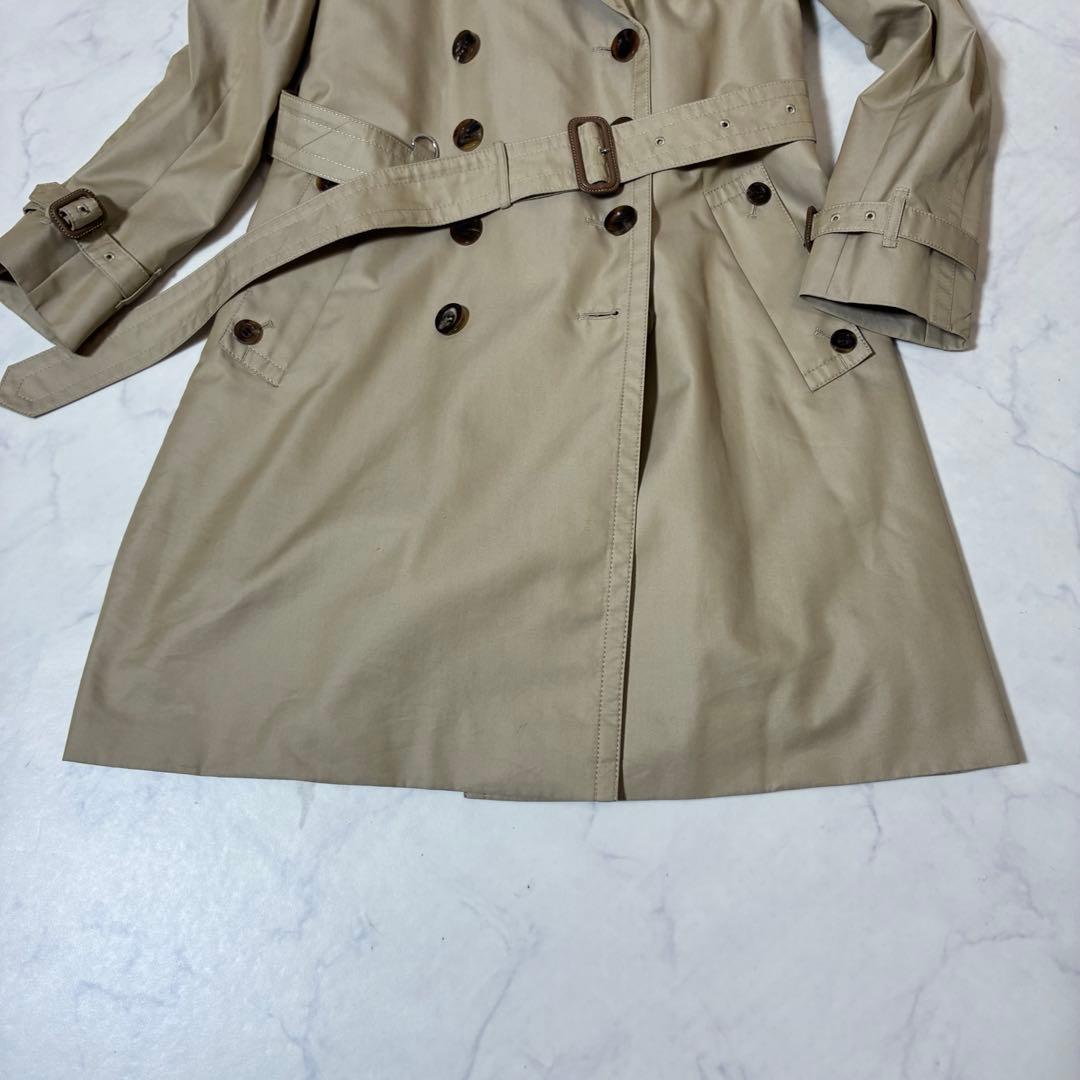 美品✨アクアスキュータム トレンチコート ライナー ベルト付き ベージュ M