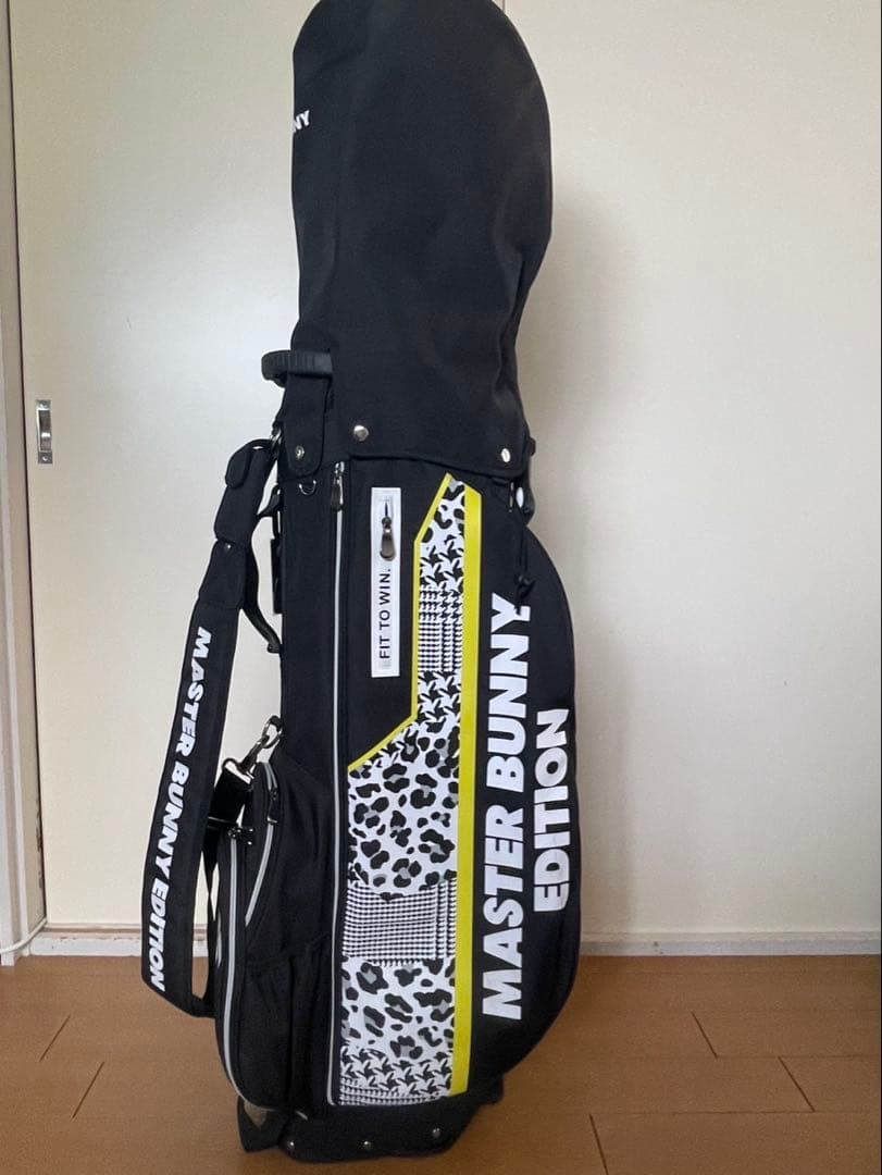 マスターバニーエディション スタンド式キャディバッグ レオパード柄 8.5型