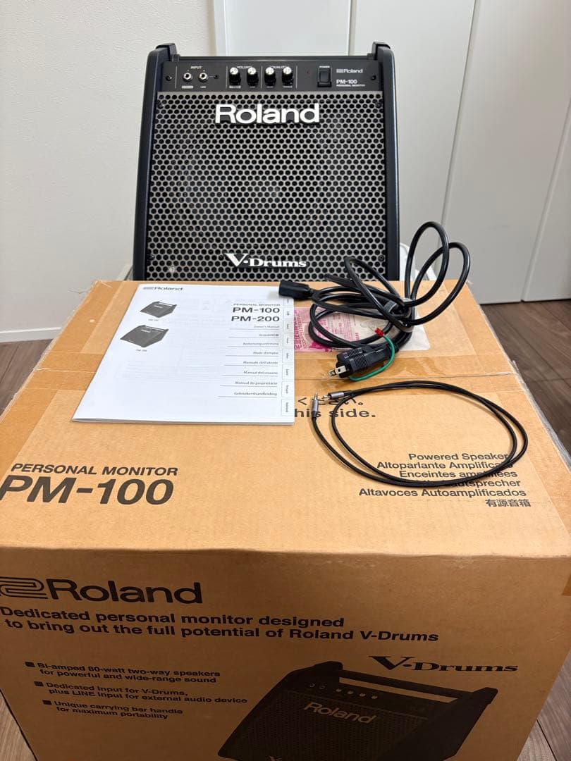 Roland PM-100 V-Drums用 パーソナルモニター アンプ
