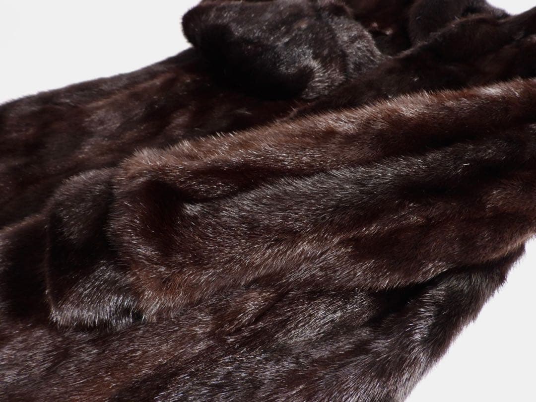 【美品】SAGA MINK ミンク　毛皮コート サイズ15号