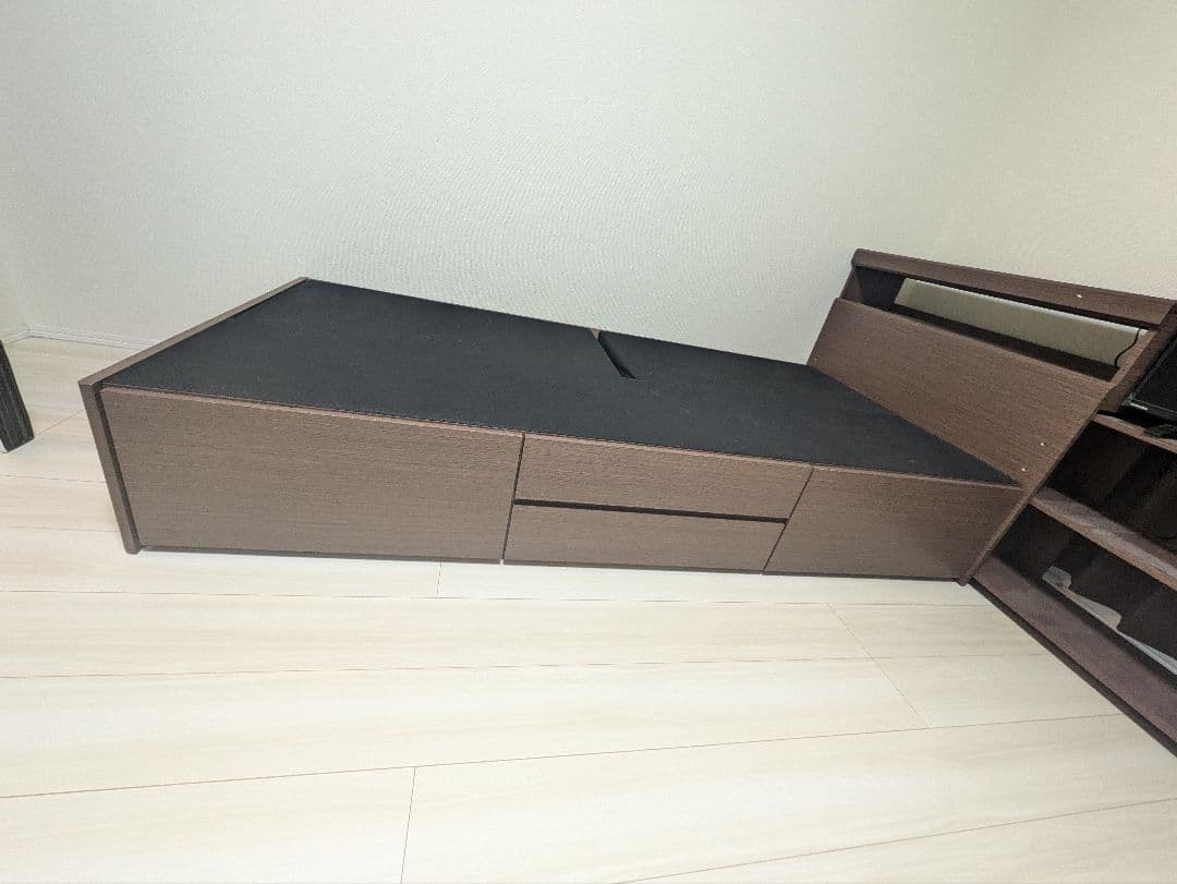 brossomile① シングルベッドフレーム 引き出し付き　6/13まで