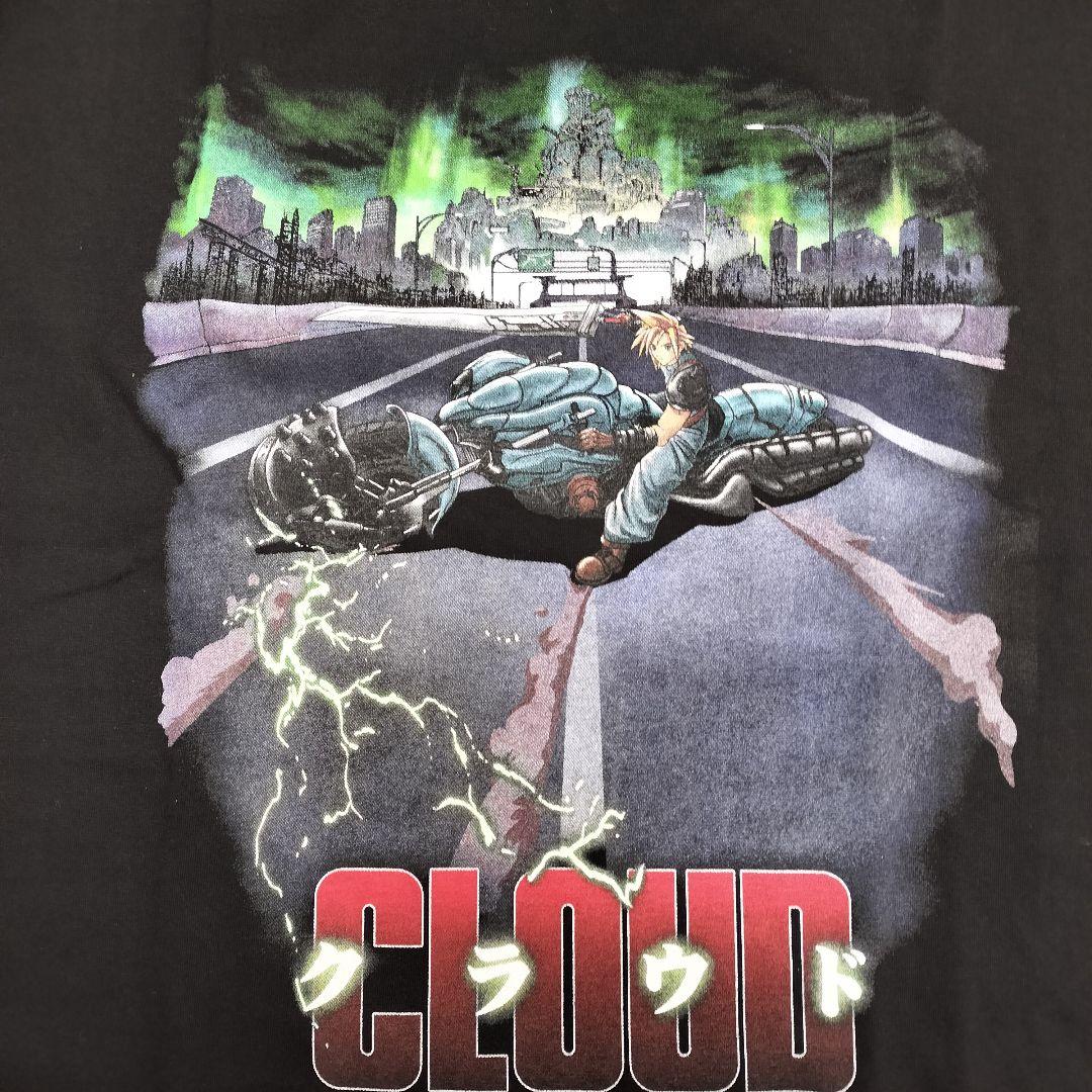 【FINAL FANTASY VII】クラウド Tシャツ XL AKIRAパロ