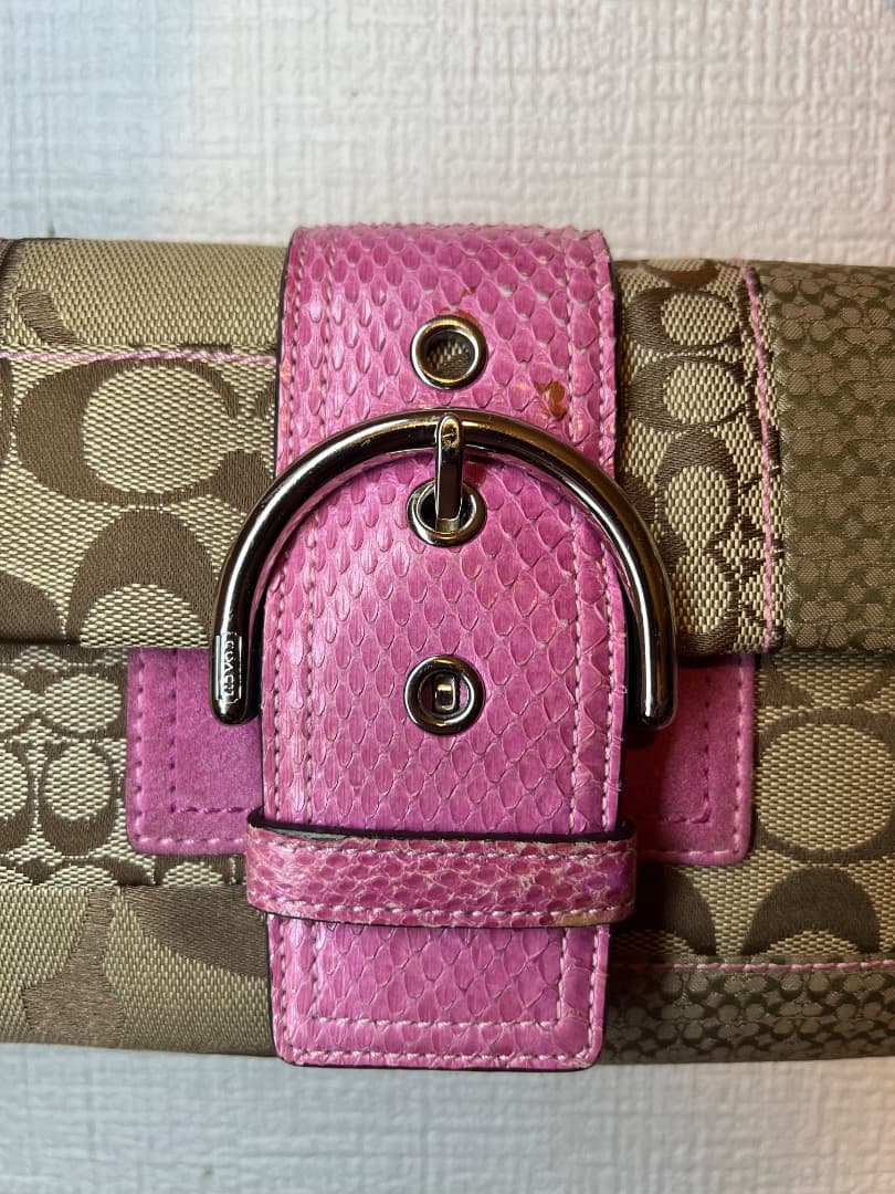 コーチ ソーホー パッチワーク ショルダーバッグ