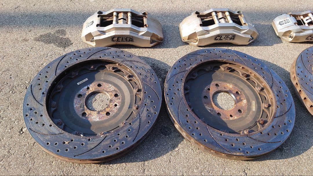 【専用】【送料込】CEIKA ブレーキローター キャリパー　アテンザ　GJ　前期