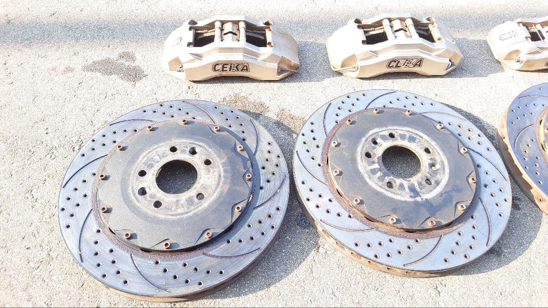 【専用】【送料込】CEIKA ブレーキローター キャリパー　アテンザ　GJ　前期