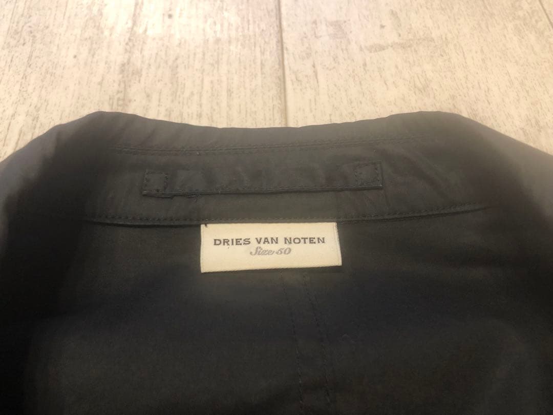 DRIES VAN NOTEN 3Bテーラードジャケット　ブラック
