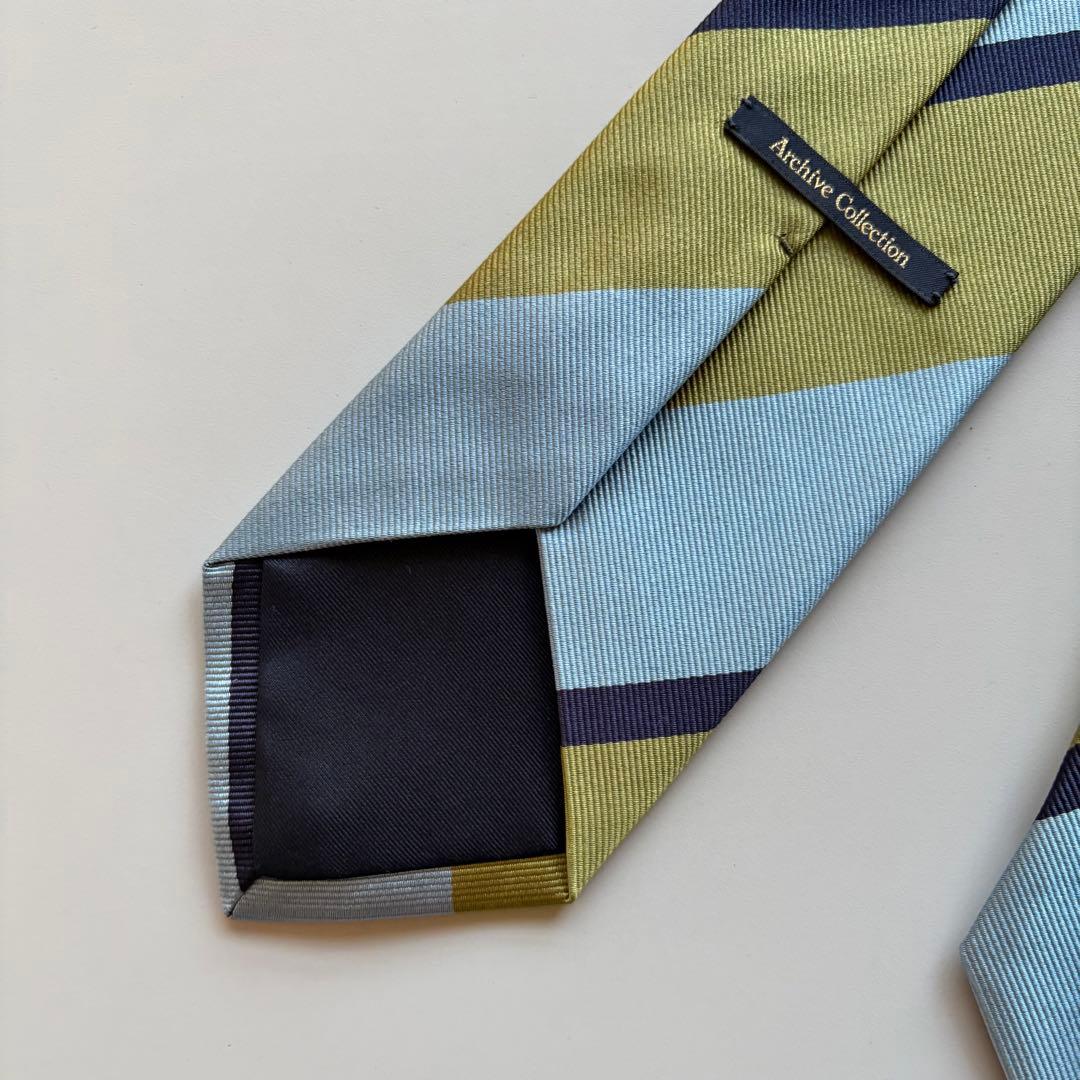 Michael J. Drake ドレイクス　ストライプ ネクタイ　beamsf