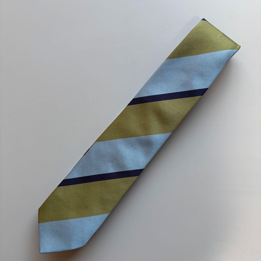 Michael J. Drake ドレイクス　ストライプ ネクタイ　beamsf