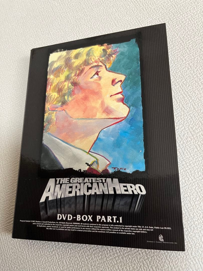 DVD アメリカンヒーロー　DVD BOX PART1