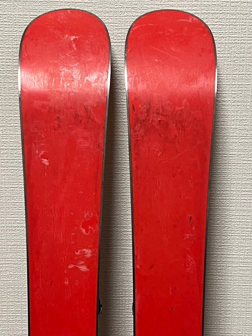 カービングスキーセット 80センチ赤黒 ブーツサイズ17.5