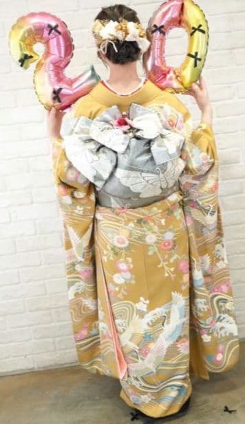 ①正絹振袖フルセット パールトーン加工済成人式 【①②③計セット販売】100万超