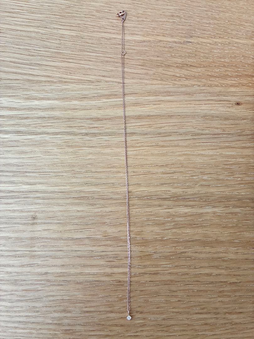 ete [レイヤード] K10MPG ダイヤモンド ネックレス