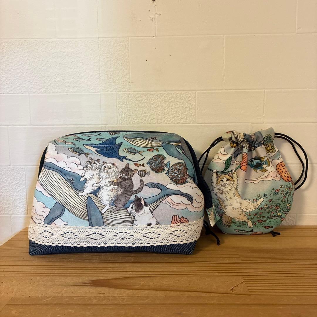 感謝価格　人気　猫柄　ハロウィン　10cmファスナーポーチ　小銭入れ　人気