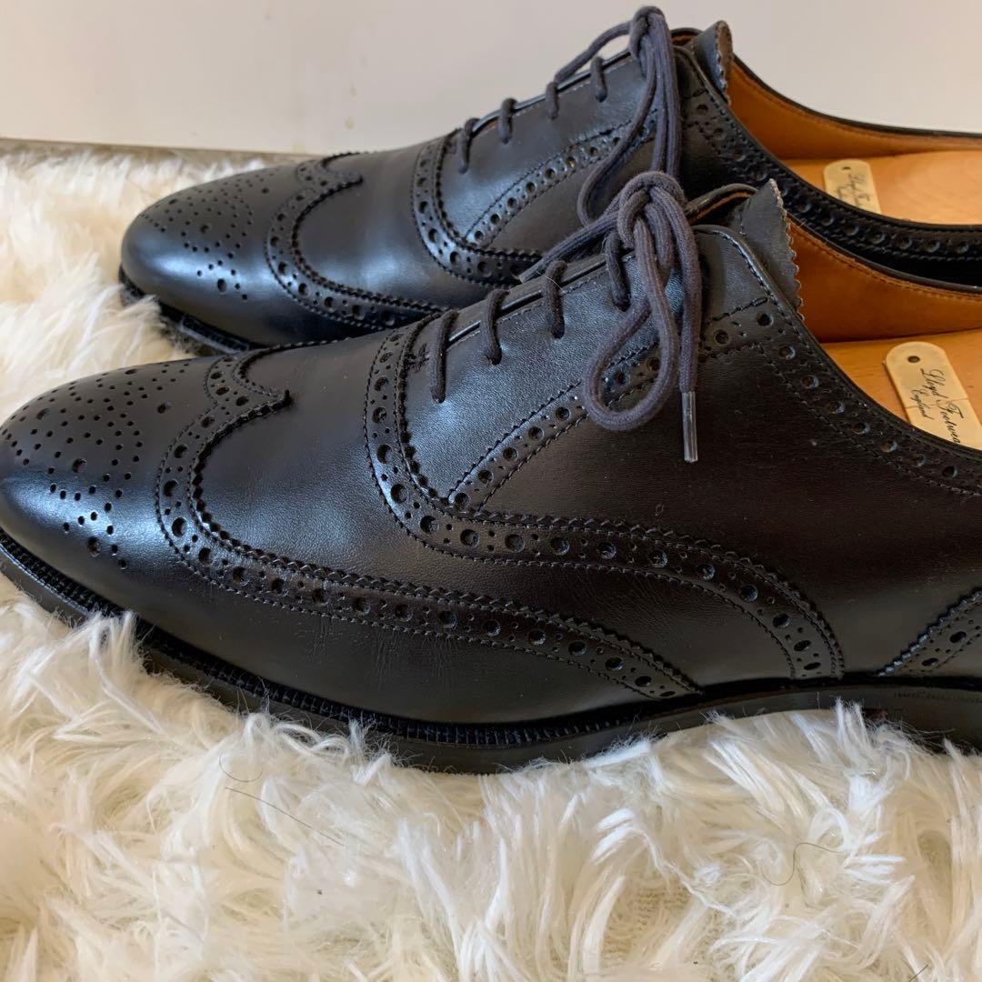 純正シューツリー付★マスターロイド　ダウニングDowning UK8.5E黒