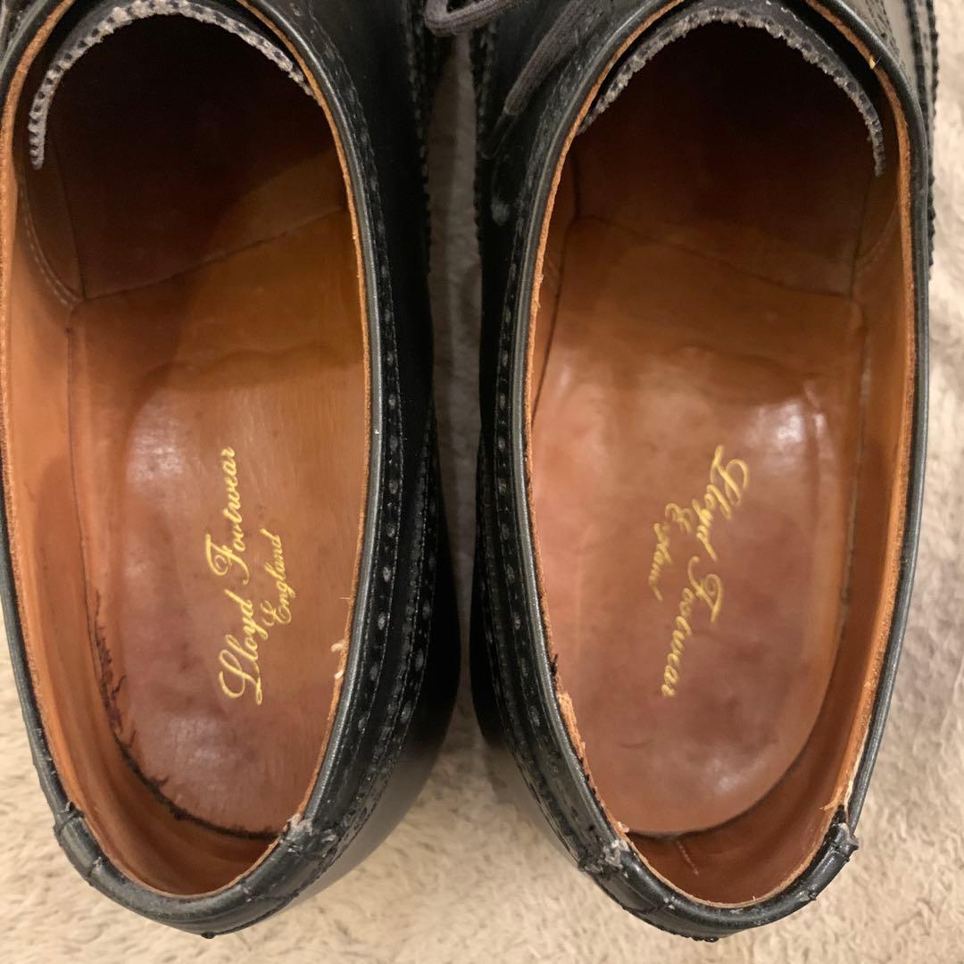 純正シューツリー付★マスターロイド　ダウニングDowning UK8.5E黒