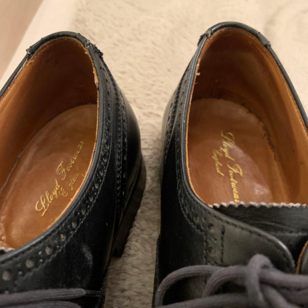 純正シューツリー付★マスターロイド　ダウニングDowning UK8.5E黒