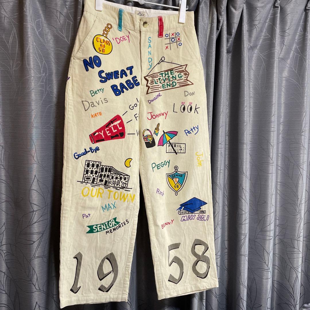 希少 Backers メモリアルパンツ シニアコード 50s復刻 コーデュロイ