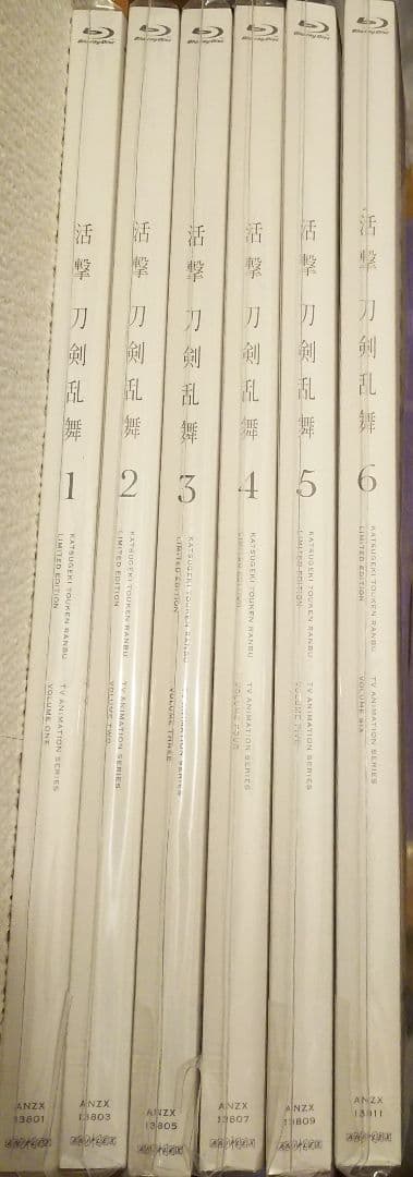 活撃刀剣乱舞 Blu-ray 初回生産限定盤 全巻セット