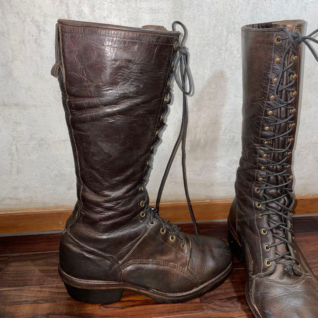 チペワ　ロガーブーツ　ワークブーツ バイク