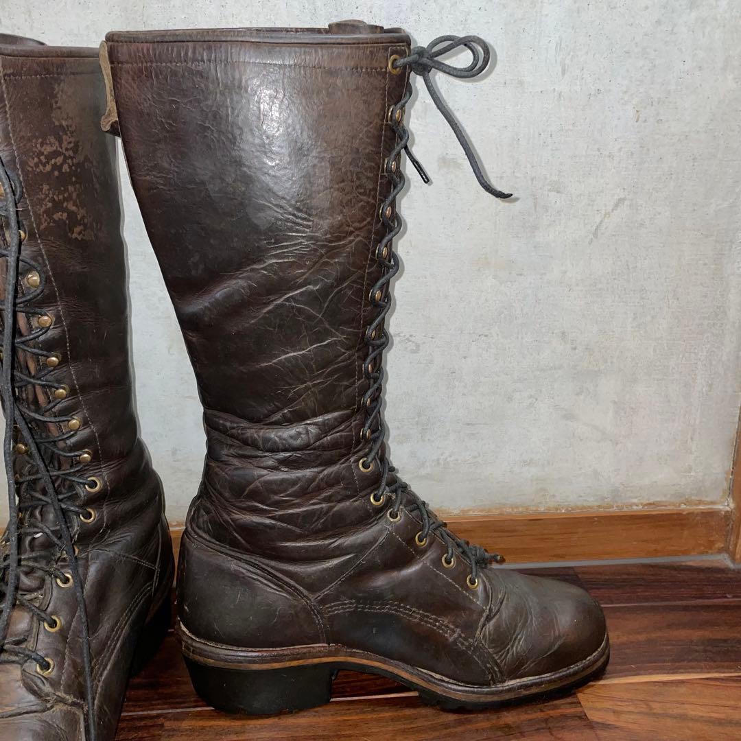 チペワ　ロガーブーツ　ワークブーツ バイク