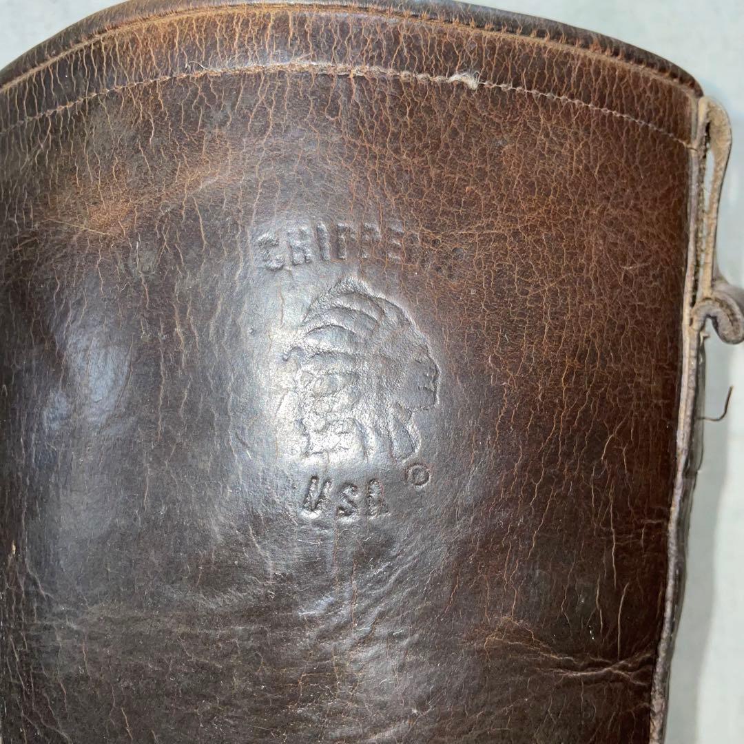 チペワ　ロガーブーツ　ワークブーツ バイク