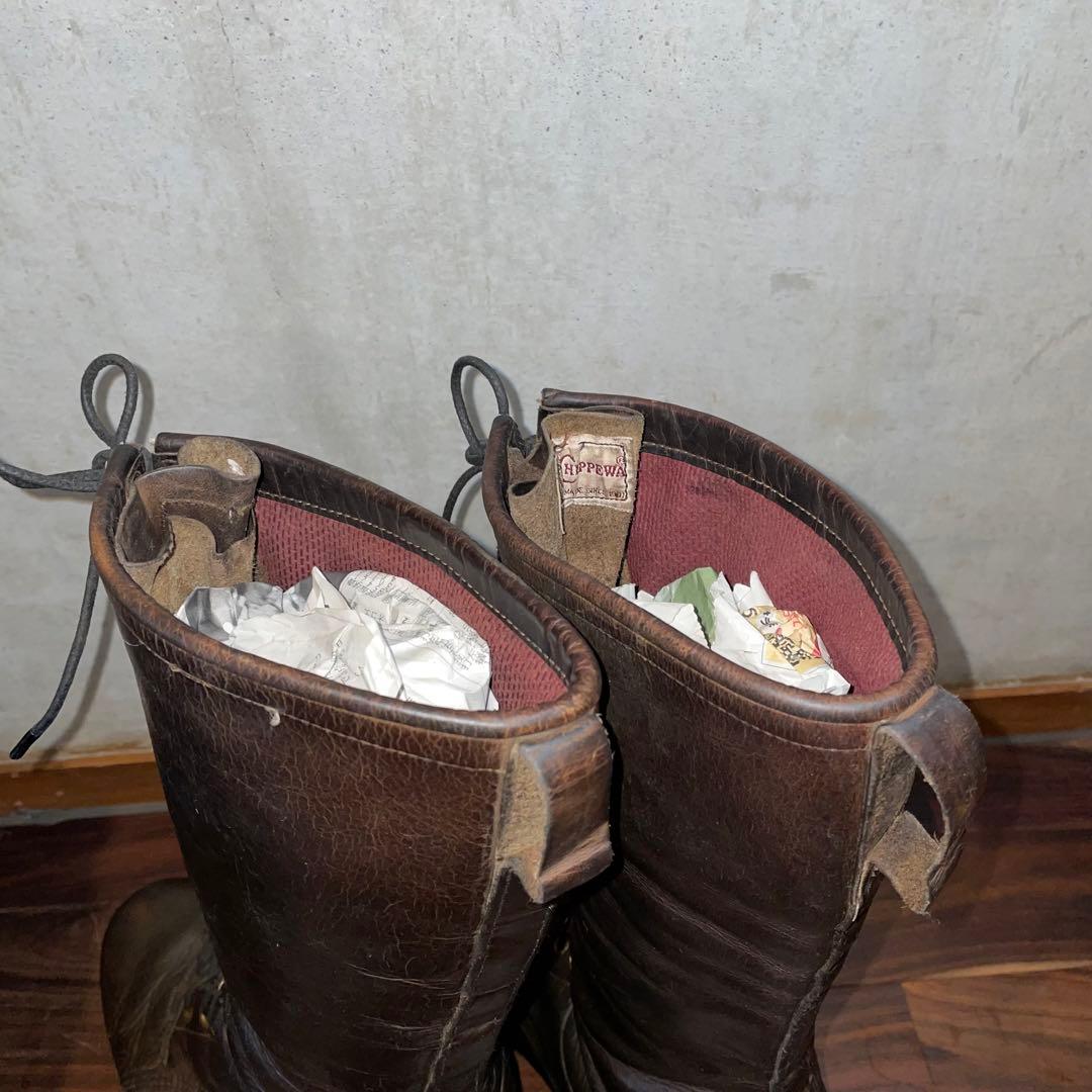 チペワ　ロガーブーツ　ワークブーツ バイク