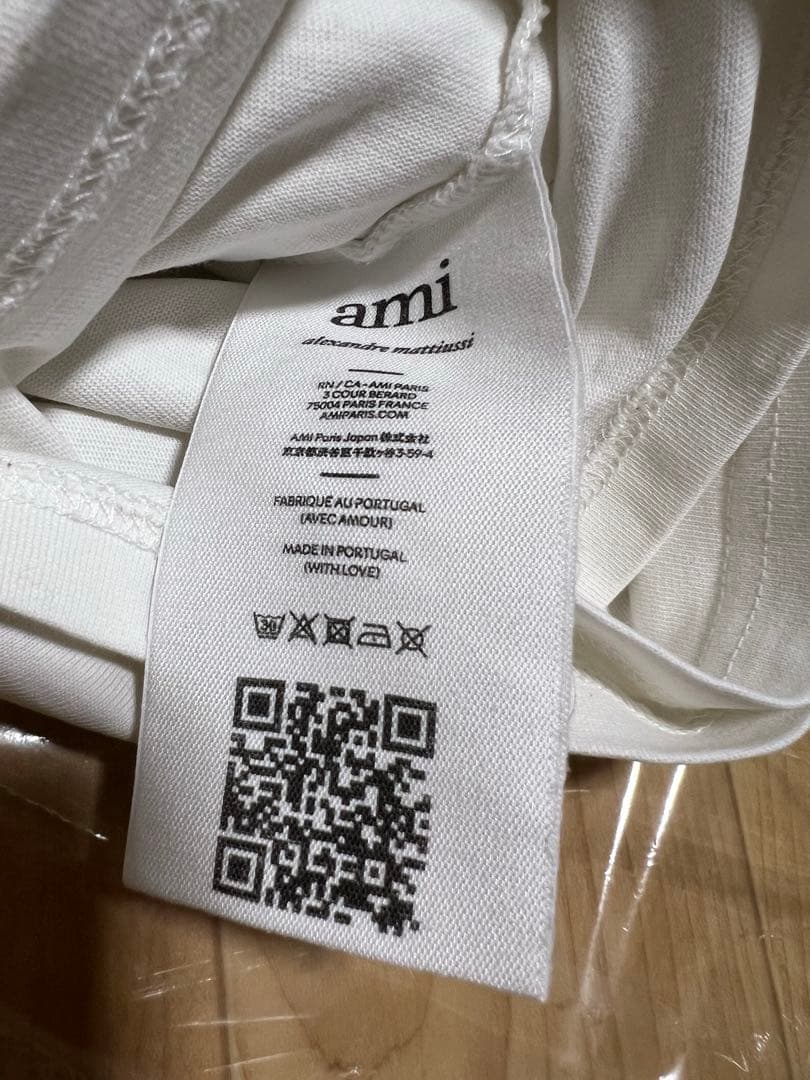 アミパリ　Tシャツ AmiParis オーガニックコットン　男女兼用　正規品