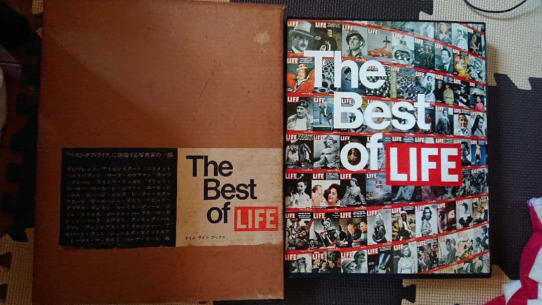 THE best of life 希少本 LIFE誌 日本語版 箱、ケース付き