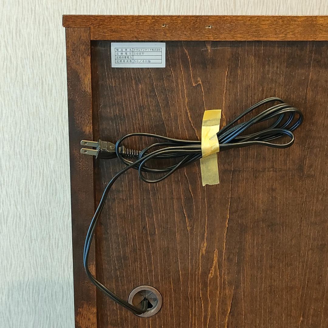 北海道民芸　ライディングビュロー　デスク　樺材　コンセント付き