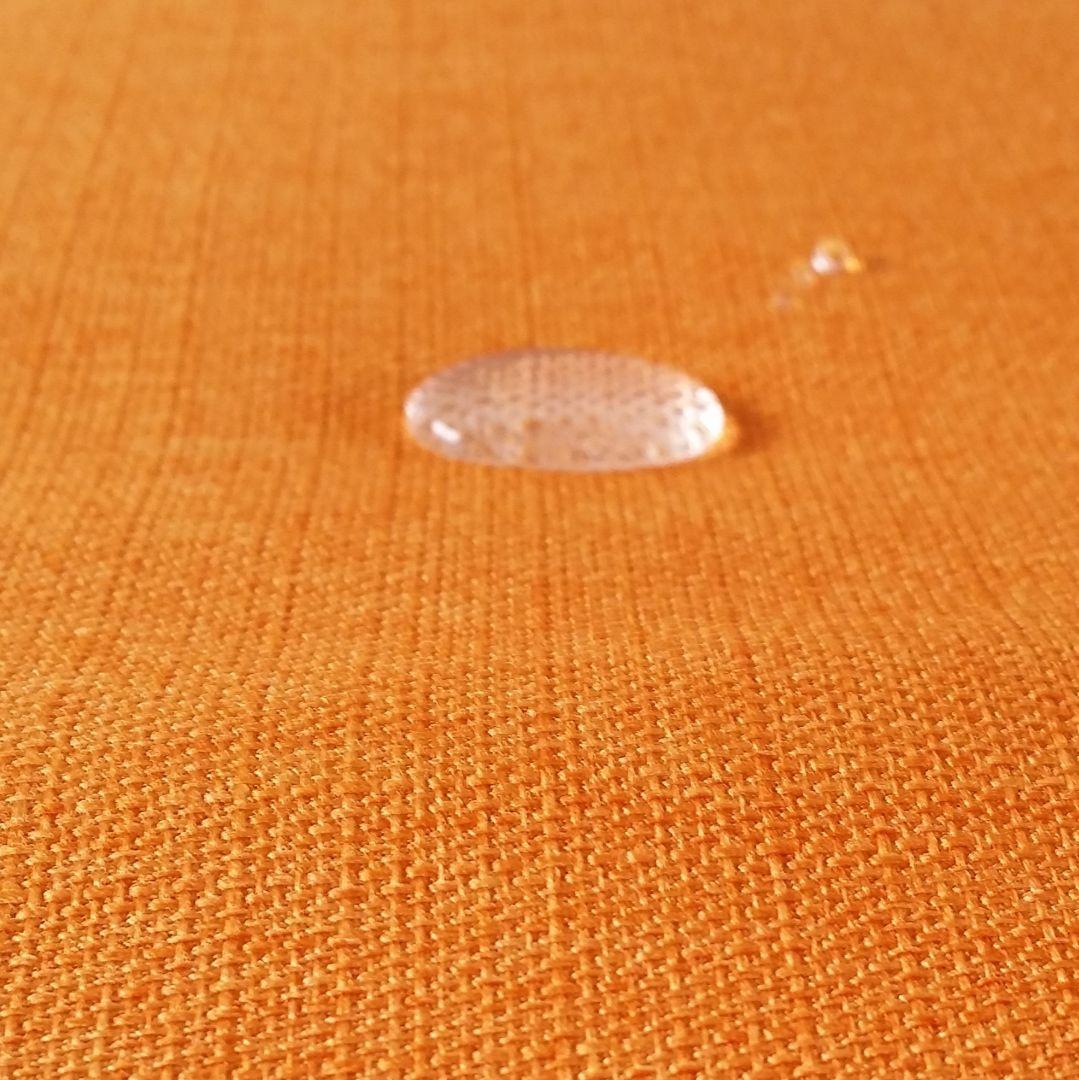 超撥水加工 厚手 厚掛け こたつ布団 大判長方形 オレンジ 清潔 安心 日本製⑪