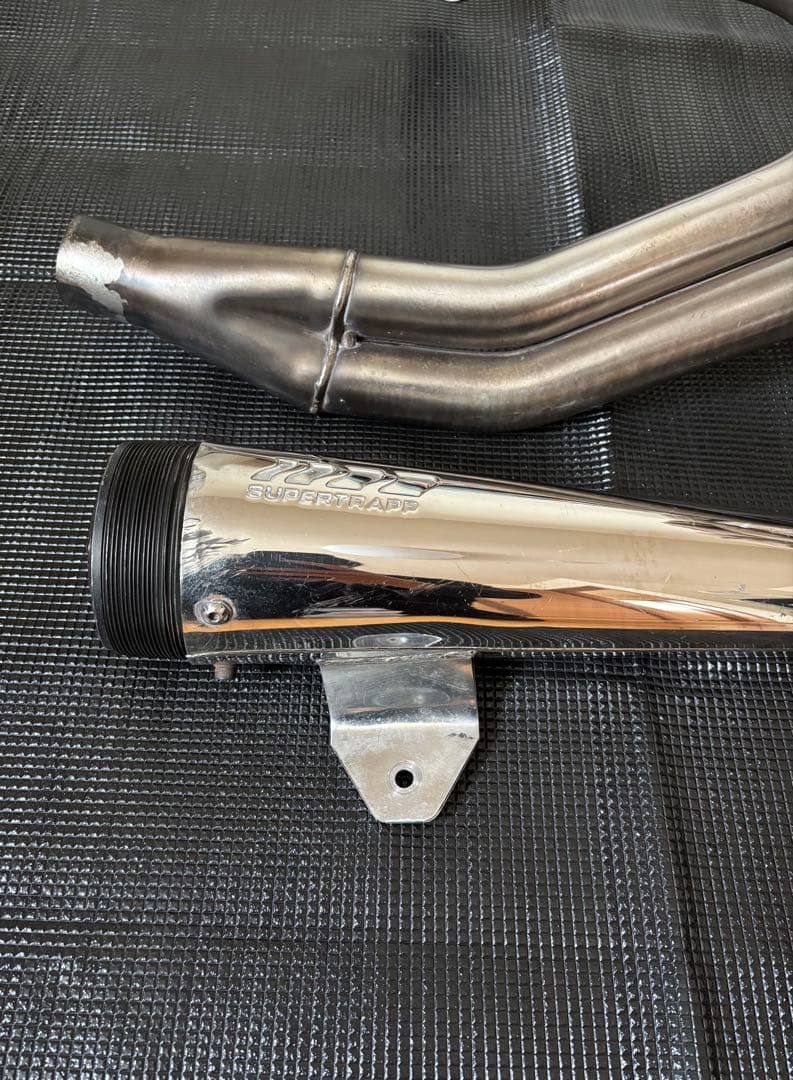 ハーレー スポーツスター スーパートラップ 2in1 キャブ 86〜03年