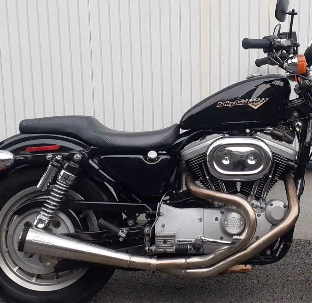 ハーレー スポーツスター スーパートラップ 2in1 キャブ 86〜03年