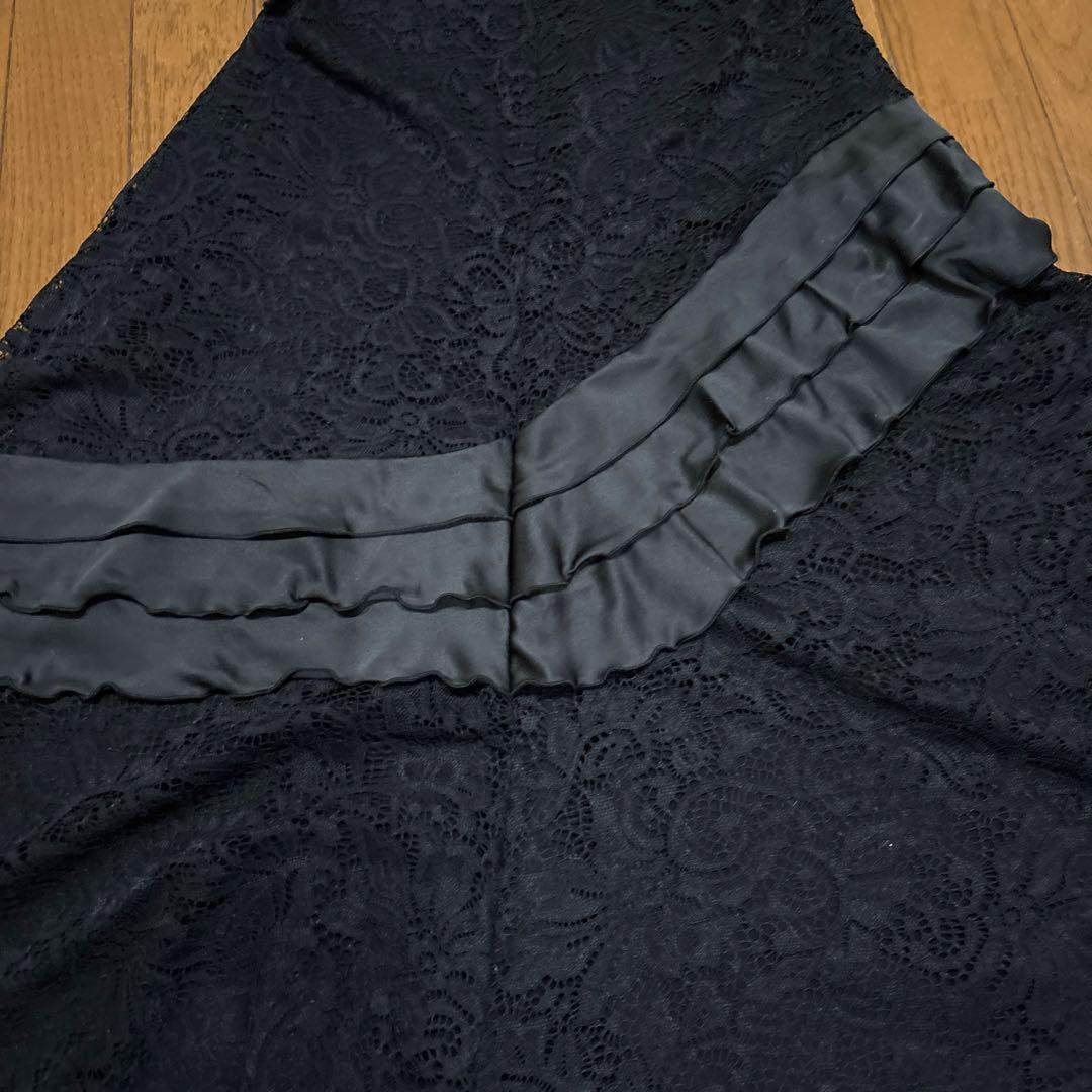 土日SALE28888-24444ジャンティ黒のレース社交ダンス衣装