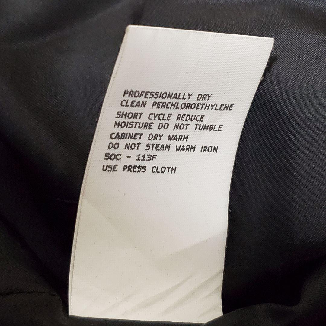 希少✨大きいサイズ ジョルジオアルマーニブラック ストライプ ダブル スーツ