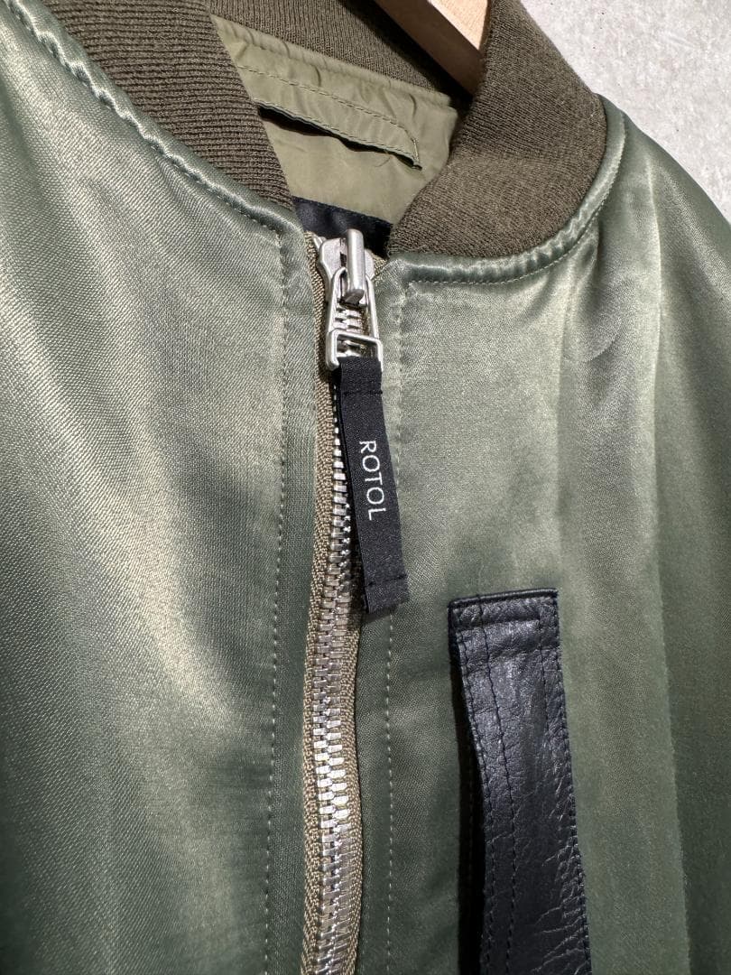 【ROTOL】 TORNADO BOMBER BLOUSON MA-1【ロトル】