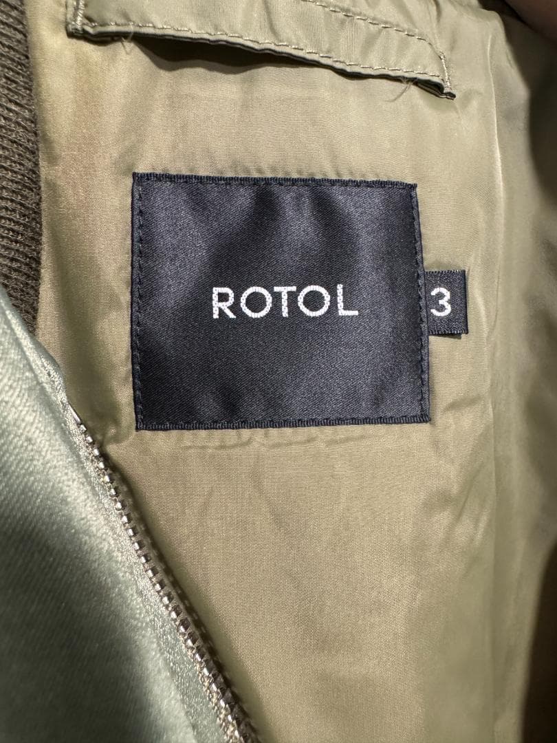 【ROTOL】 TORNADO BOMBER BLOUSON MA-1【ロトル】