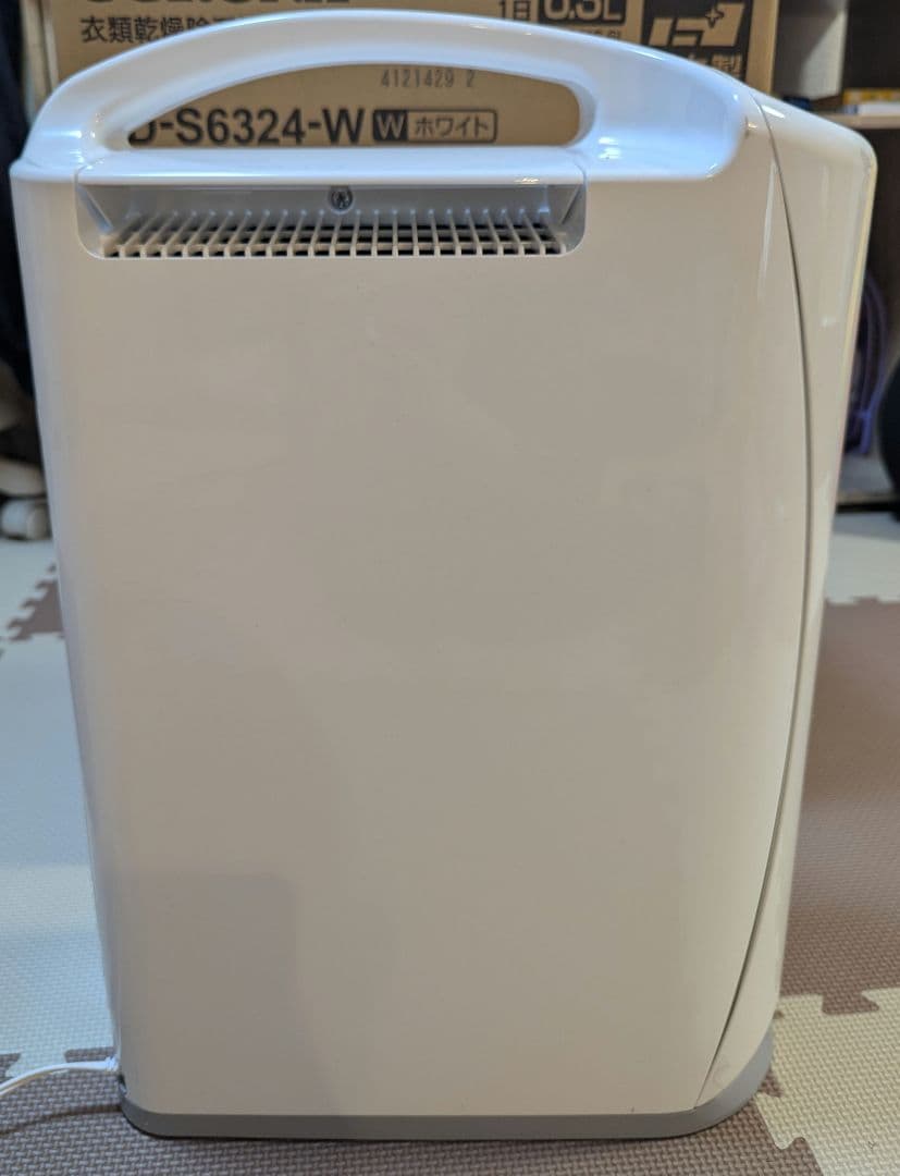 CORONA 衣類乾燥除湿機 Sシリーズ ホワイト CD-S6324-W