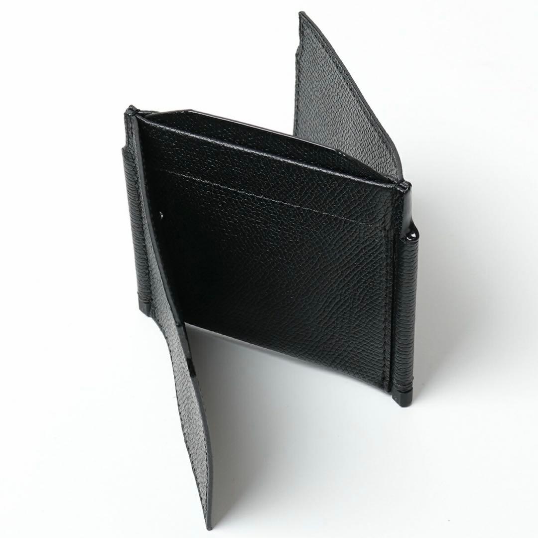 美品 Valextra ヴァレクストラ マネークリップ ケース ミニ財布