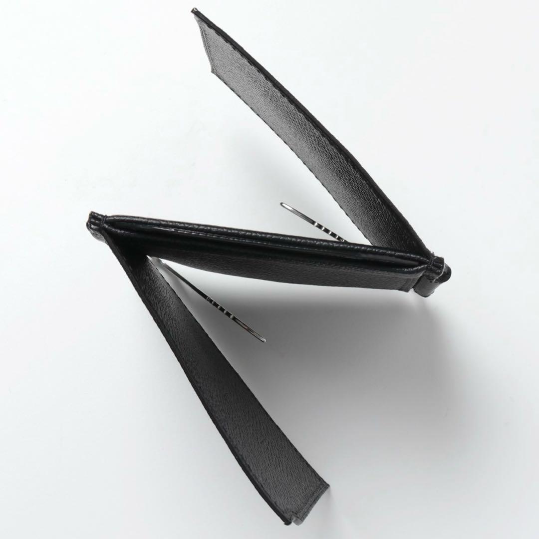 美品 Valextra ヴァレクストラ マネークリップ ケース ミニ財布