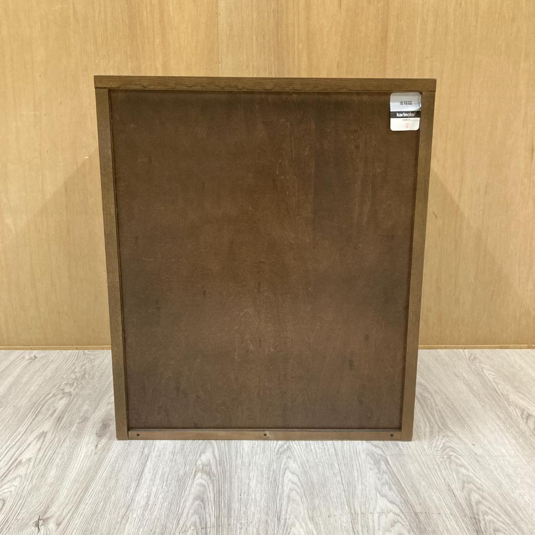 【カリモク】４段チェスト　タンス　引き出し サイドチェスト