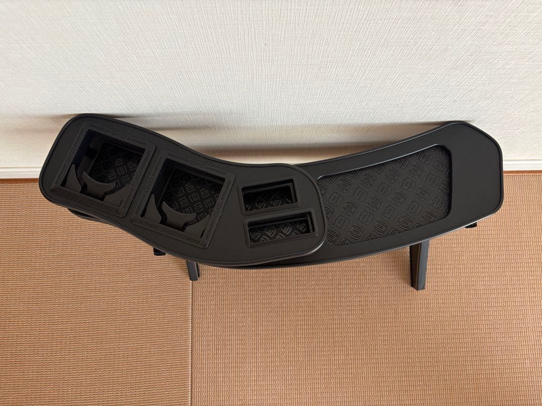 【超美品】E52エルグランド GARSON フロントテーブル マットブラック