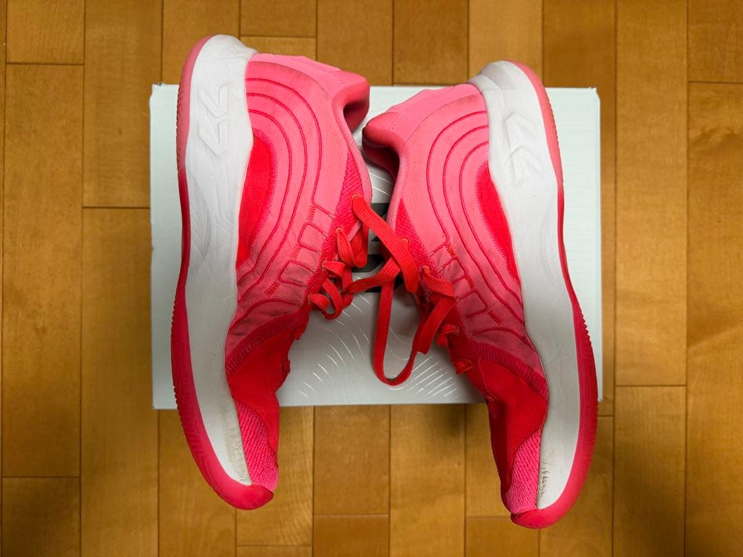 ルカ4 luka4 Jordan ピンク　フラッシュクリムゾン　27.5cm