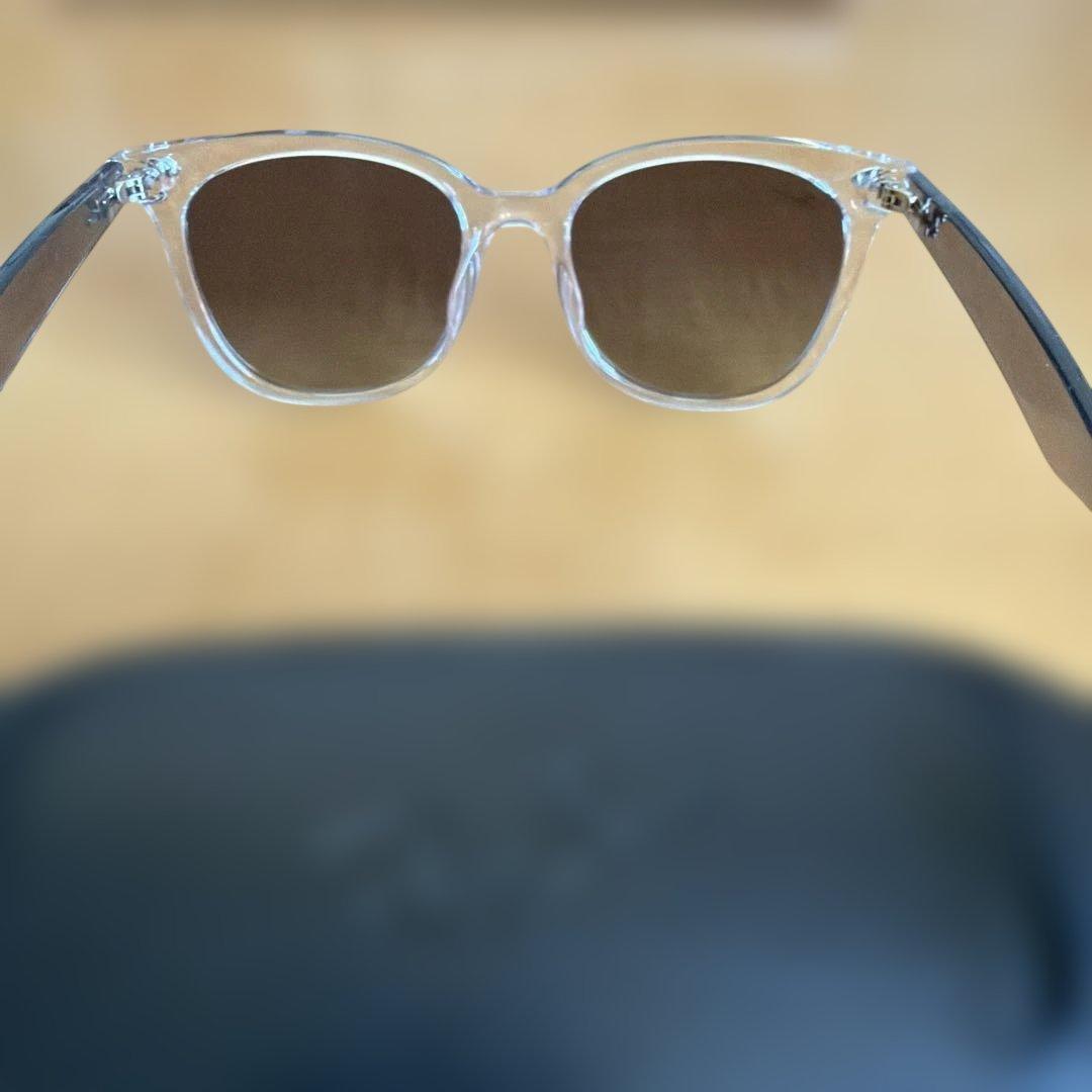 Ray-Ban クリアフレーム サングラス　レンズ グレー