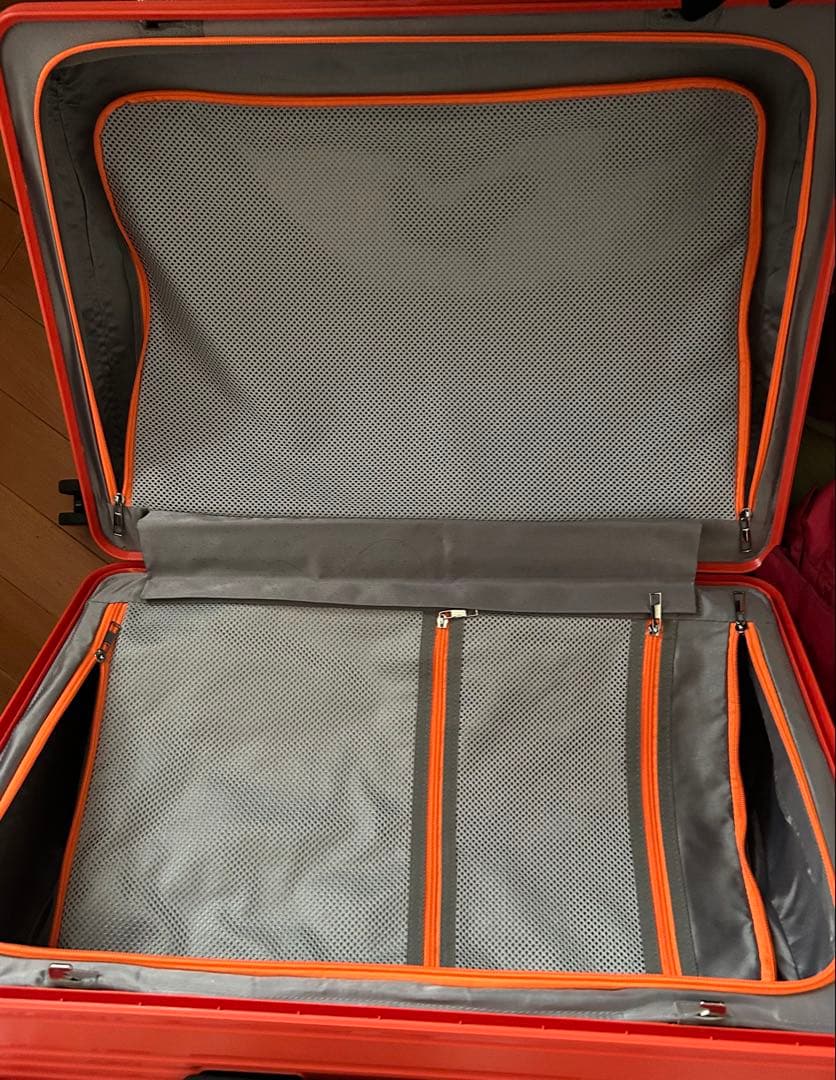 【未使用品】AIME TOUR バランススーツケース　M オレンジ