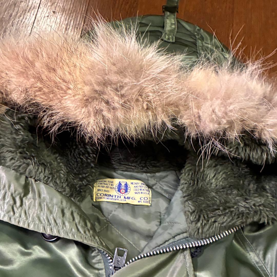 90年代”CORINTH(コリンス)N3B フライトジャケット L程度