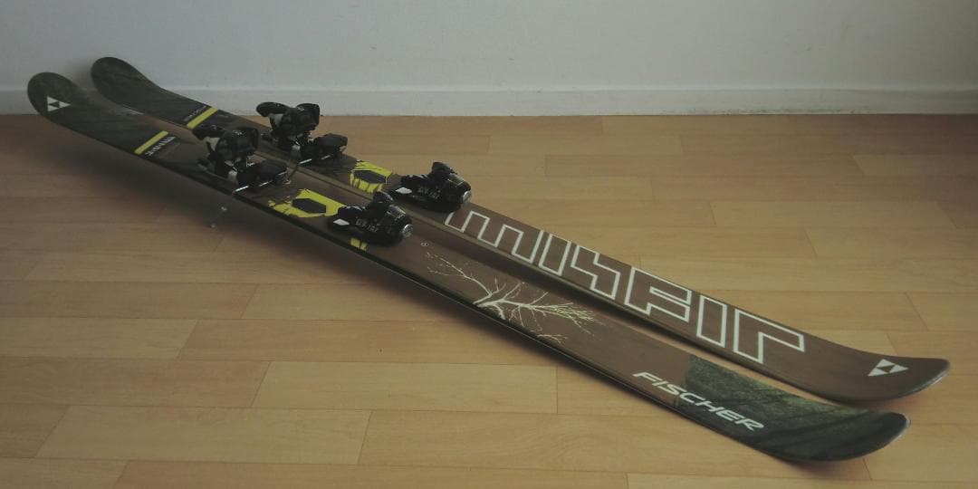 ■■送料無料■FISCHER■MISFIT■フリースキー■186cm■WAX済■