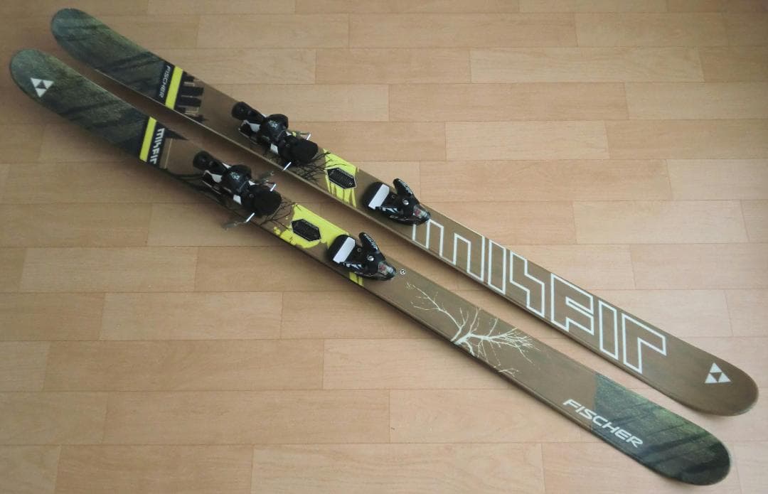 ■■送料無料■FISCHER■MISFIT■フリースキー■186cm■WAX済■