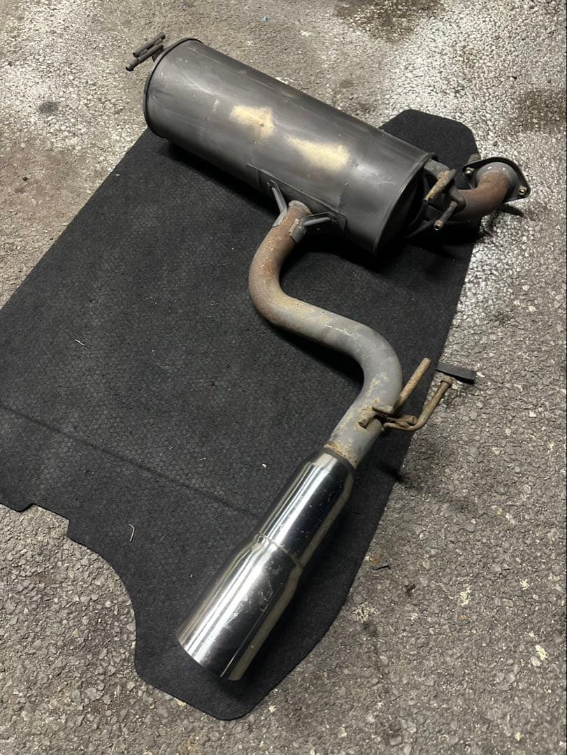 ウッチーガレージセリカZZT231 SS-II TRD マフラー本体 希少