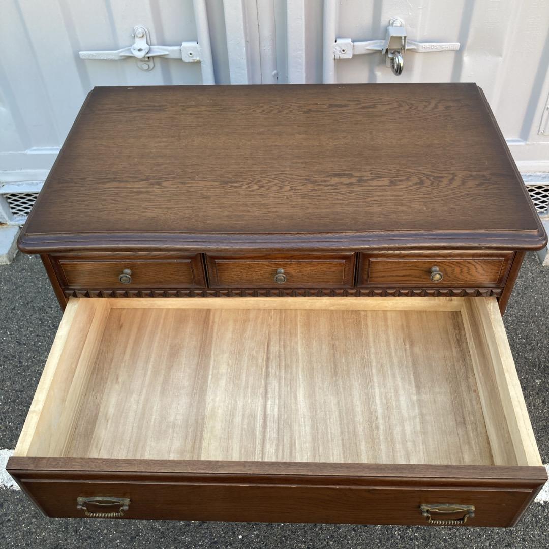 パンパンダ様昭和家具 アンティーク チェスト ジュテーム 昭和63年製造品