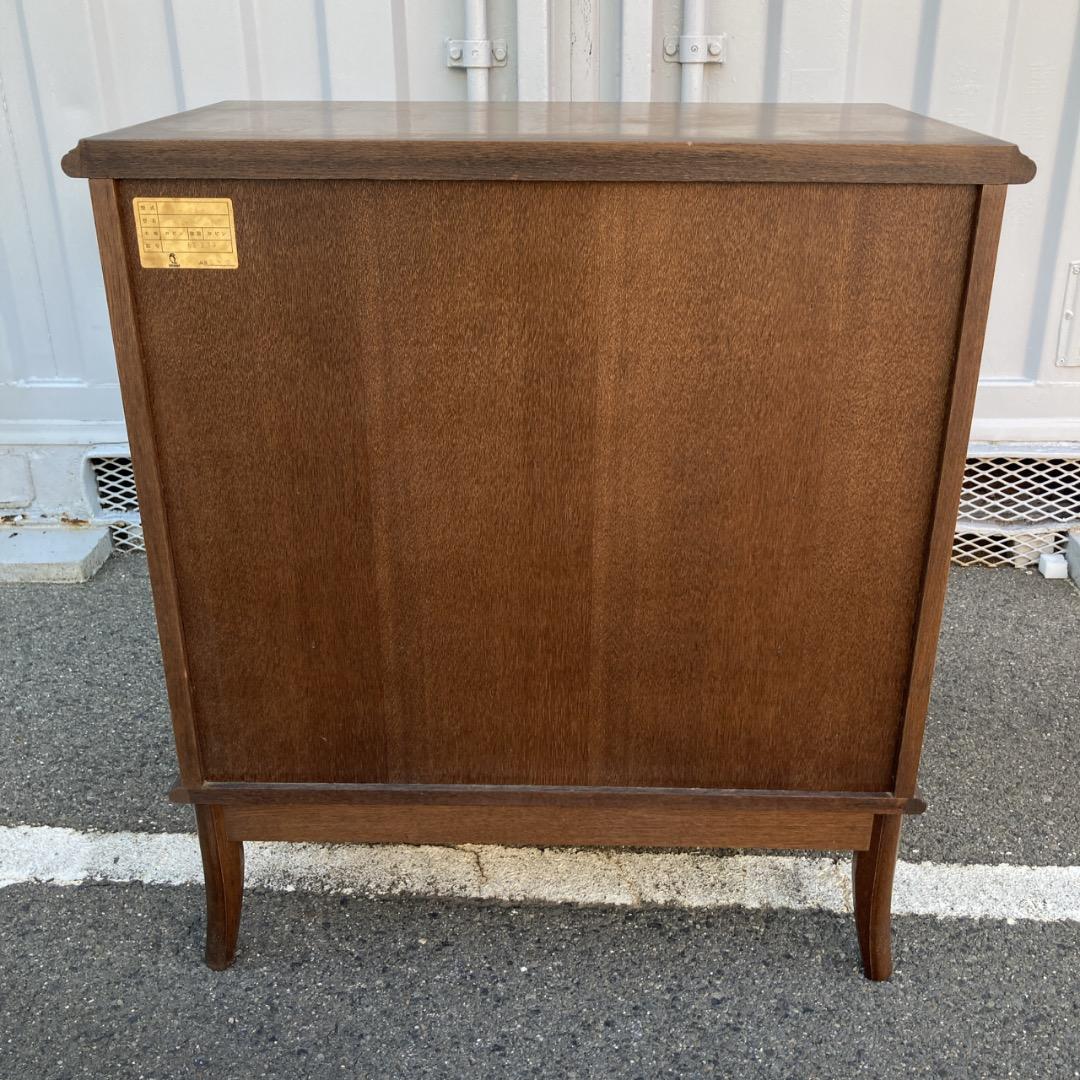 パンパンダ様昭和家具 アンティーク チェスト ジュテーム 昭和63年製造品